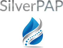 SilverPAP logo — nano-silver CPAP water additive